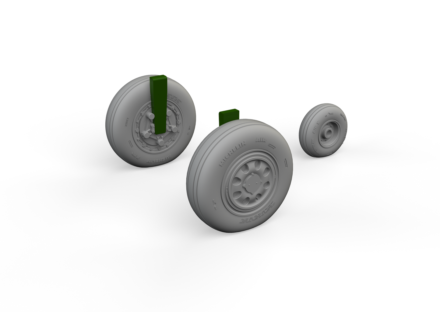 Eduard Brassin ED648745 1:48 McDonnell F-15E Eagle /I/K wheels