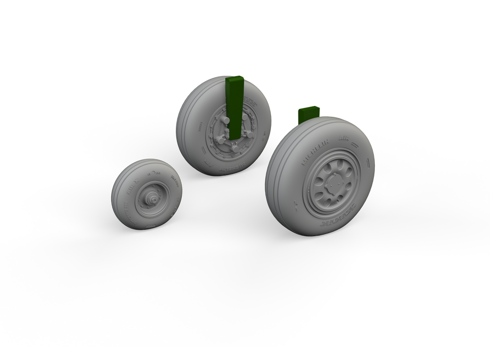 Eduard Brassin ED648745 1:48 McDonnell F-15E Eagle /I/K wheels