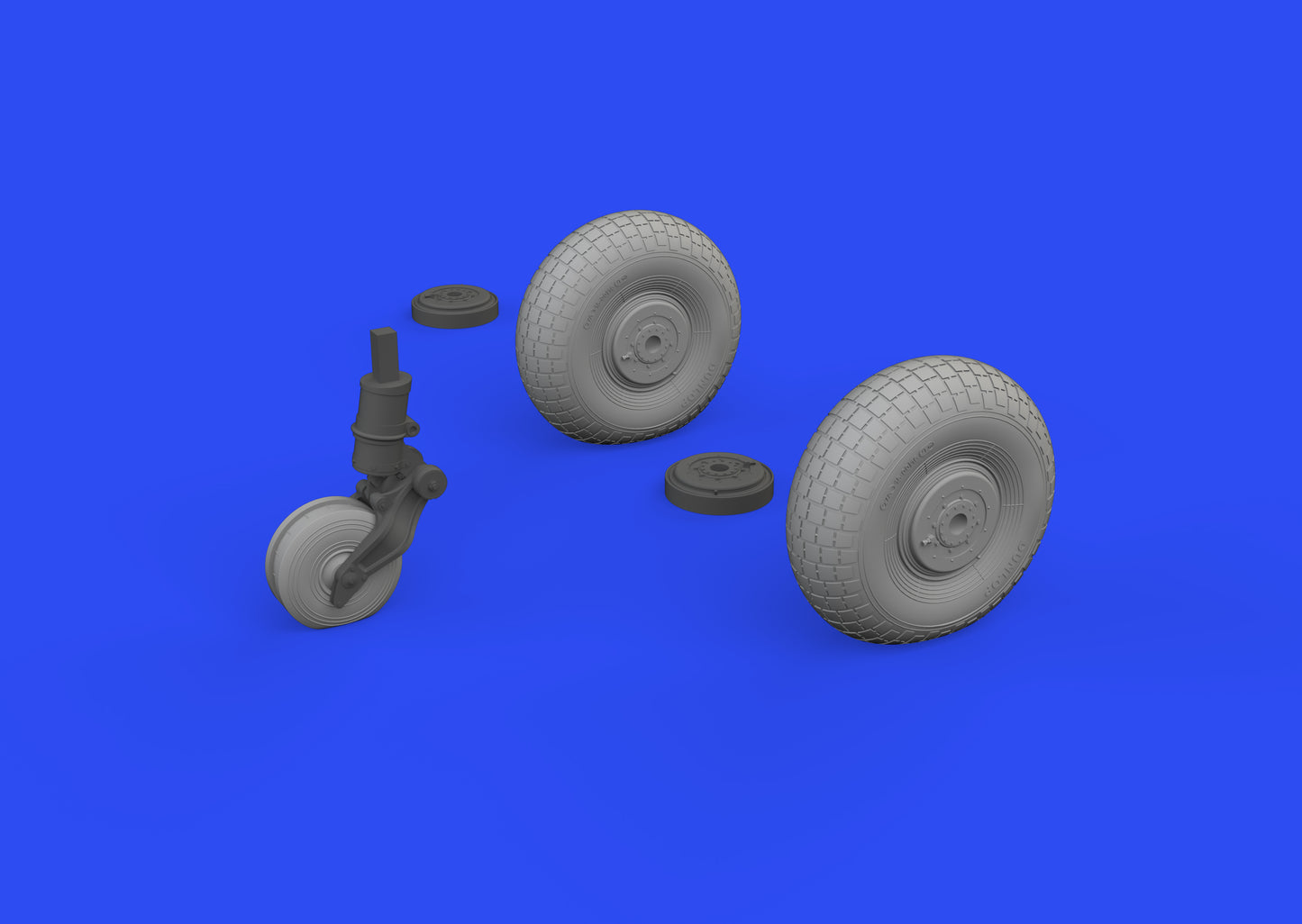 Eduard Brassin ED648746 1:48 de Havilland Mosquito wheels