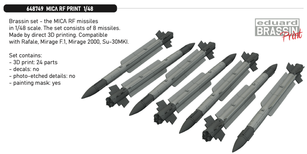 Eduard Brassin ED648749 1:48 MICA RF