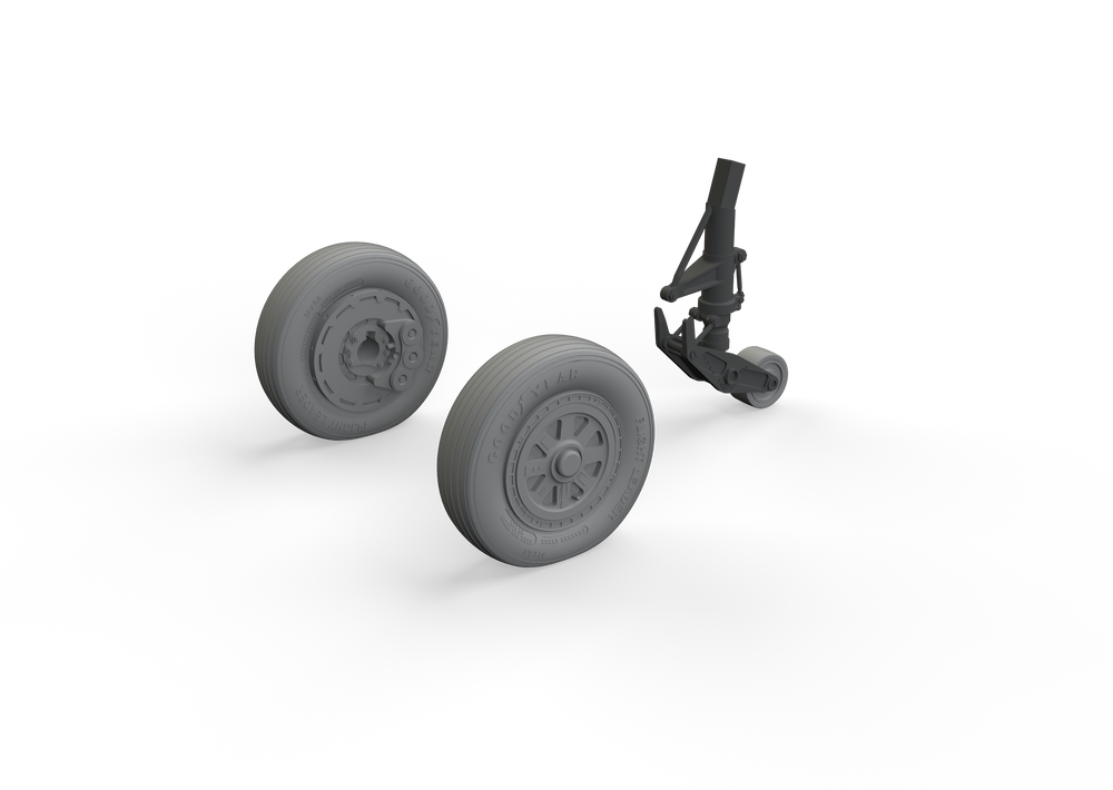 Eduard Brassin ED648760 1:48 Douglas A-1H Skyraider wheels