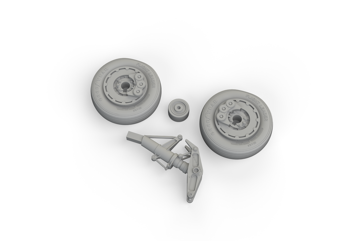 Eduard Brassin ED648760 1:48 Douglas A-1H Skyraider wheels