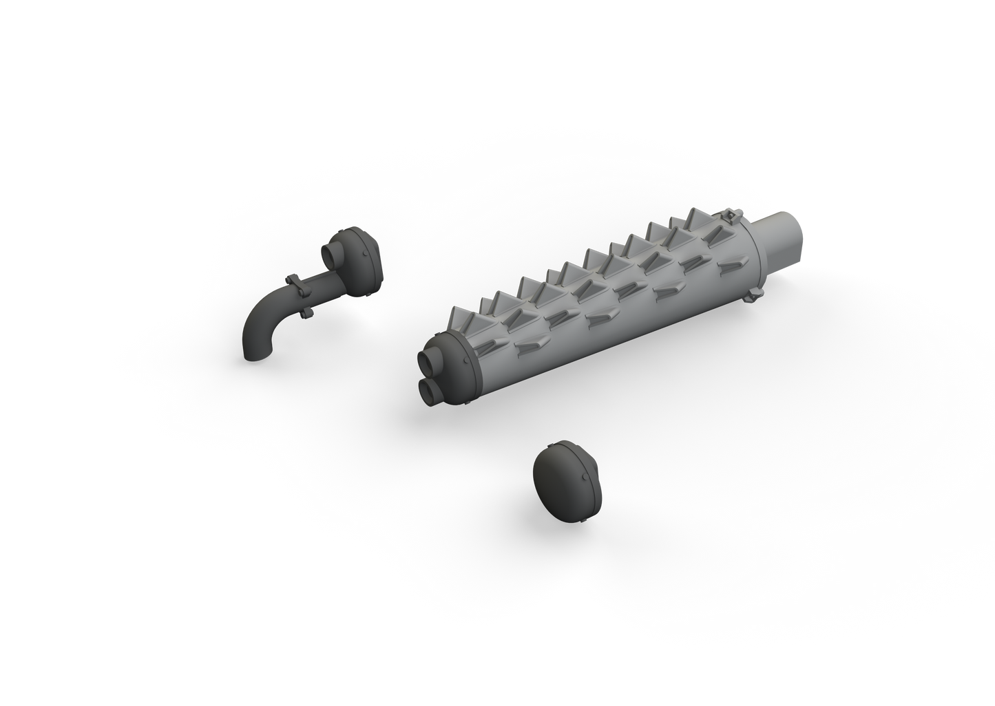 Eduard Brassin ED648762 1:48 Bristol Beaufighter Mk.VI/Mk.X exhausts
