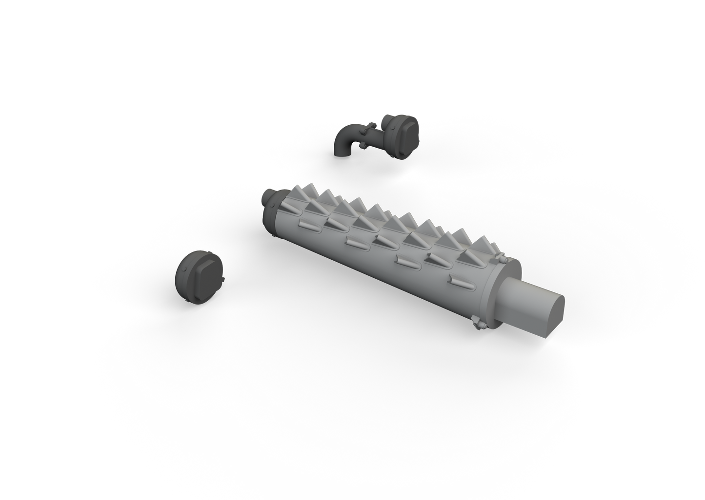 Eduard Brassin ED648762 1:48 Bristol Beaufighter Mk.VI/Mk.X exhausts