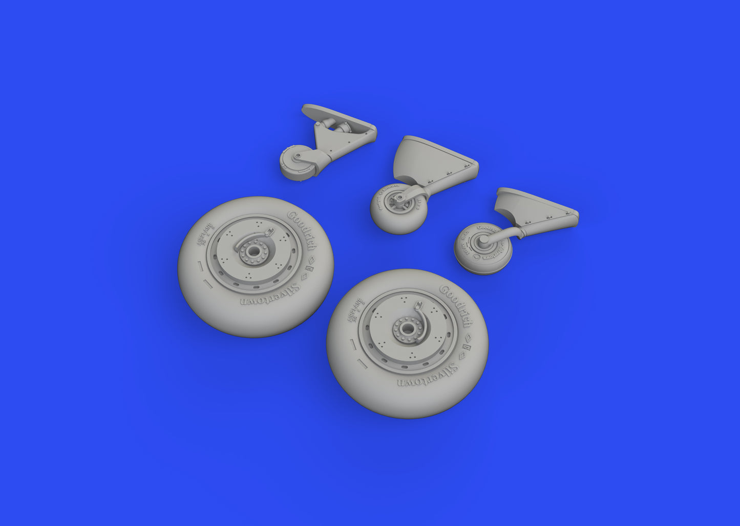 Eduard Brassin ED648767 1:48 Grumman F4F-3 Wildcat wheels early
