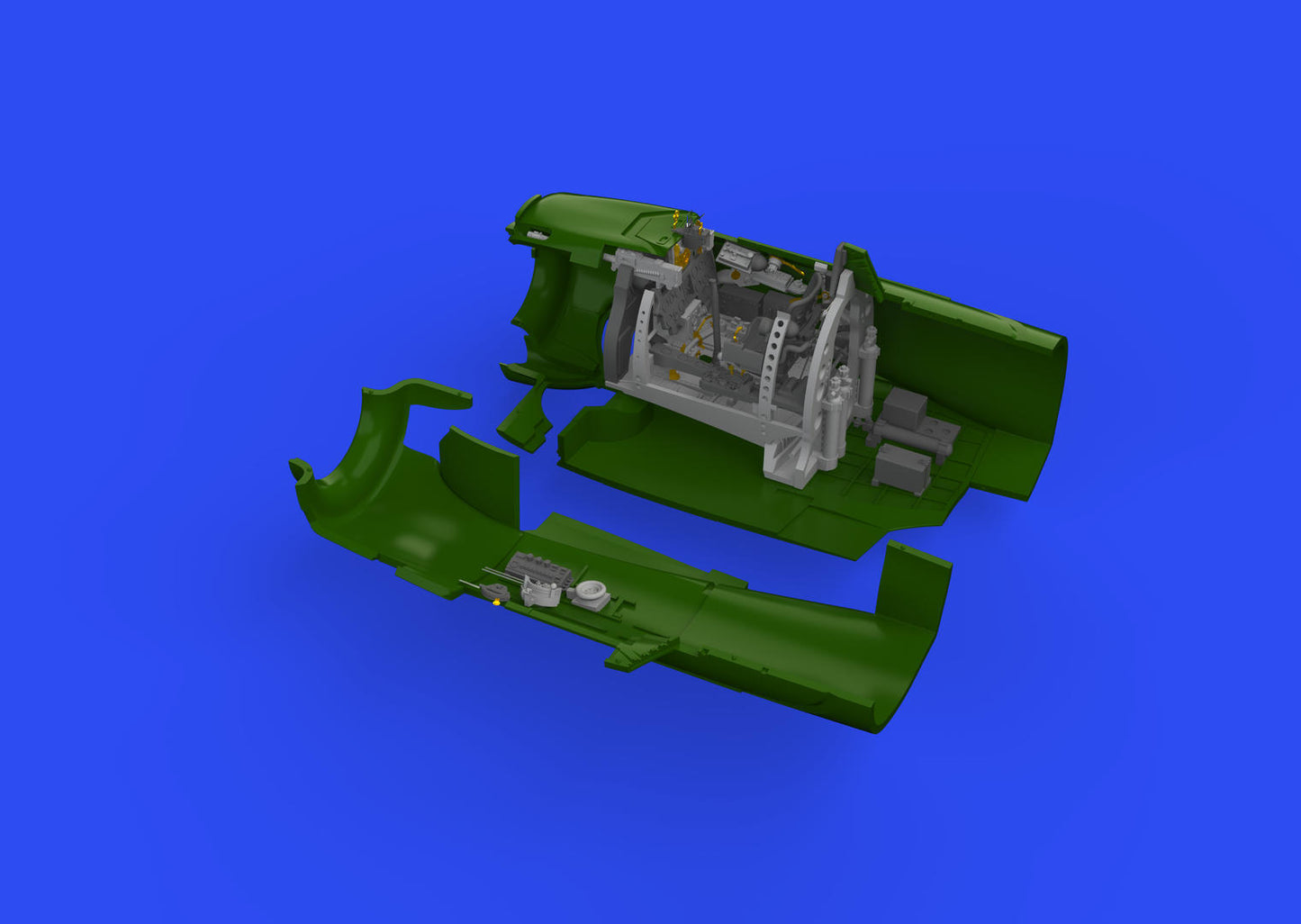 Eduard Brassin ED648800 1:48 Mitsubishi A6M3 Zero cockpit
