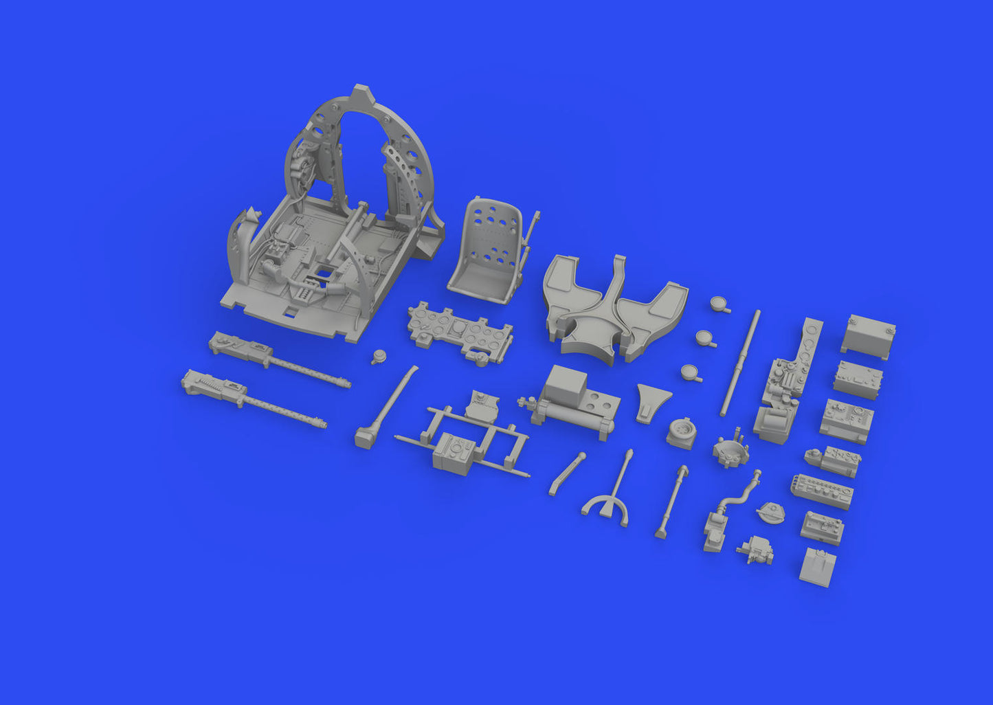 Eduard Brassin ED648800 1:48 Mitsubishi A6M3 Zero cockpit