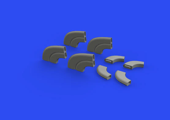 Eduard Brassin ED648805 1:48 Yakovlev Yak-9D exhaust stacks