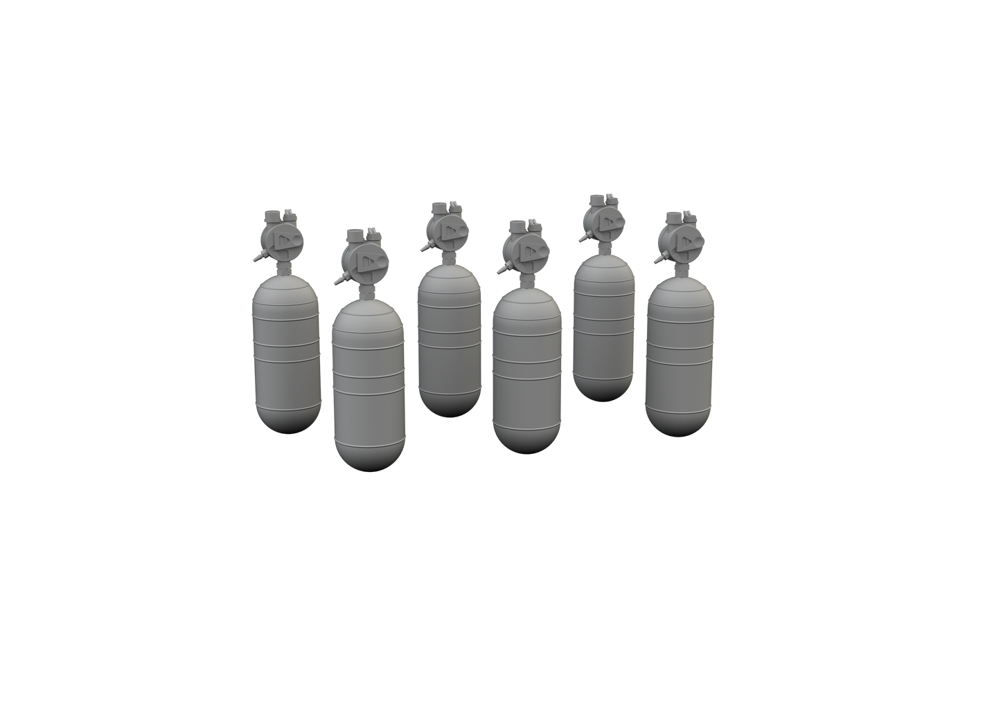 Eduard Brassin ED648809 1:48 WWII USAAF oxygen cylinder A-6