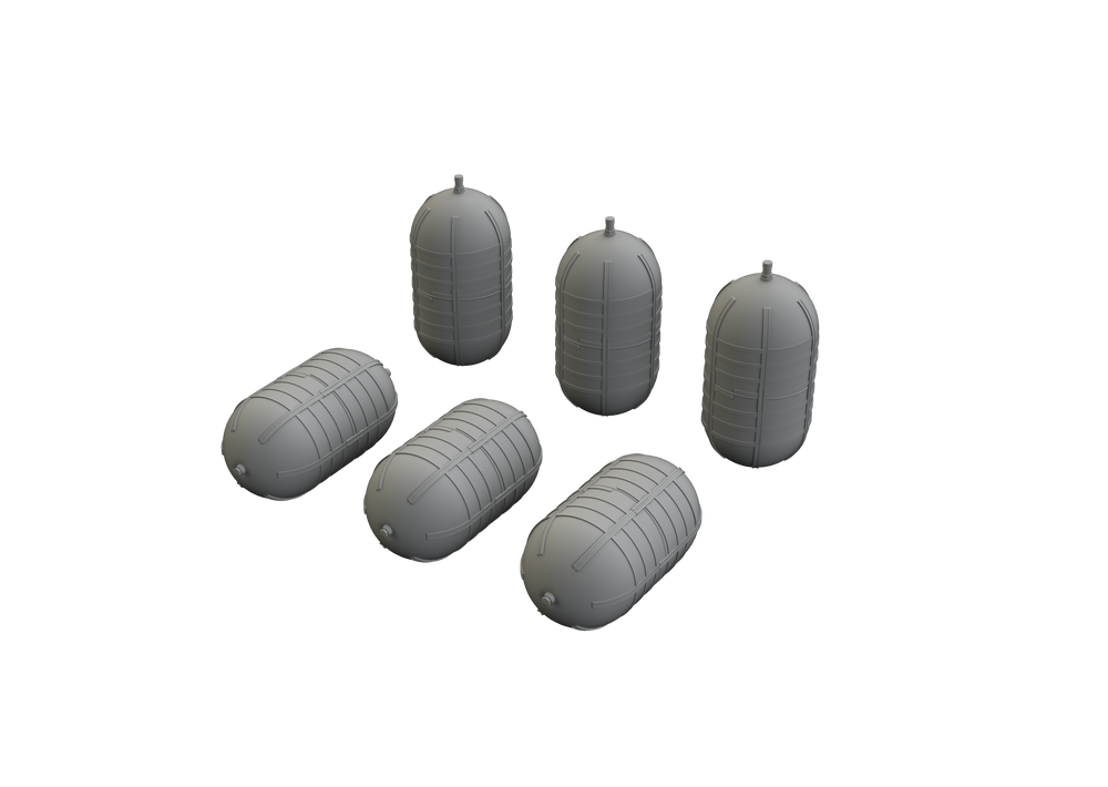 Eduard Brassin ED648810 1:48 WWII USAAF oxygen tank G-1