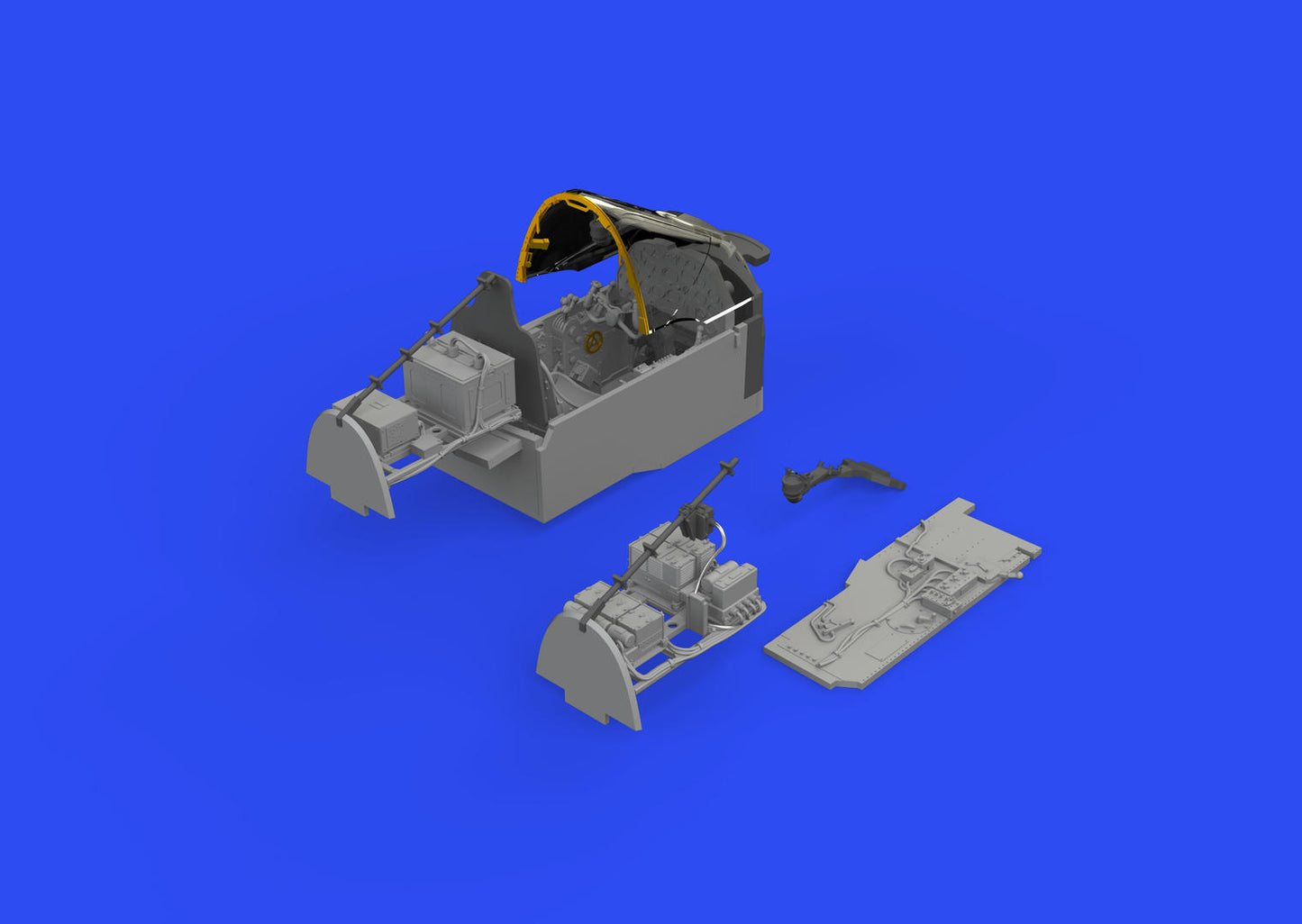 Eduard Brassin ED648812 1:48 Lockheed P-38J Lightning cockpit