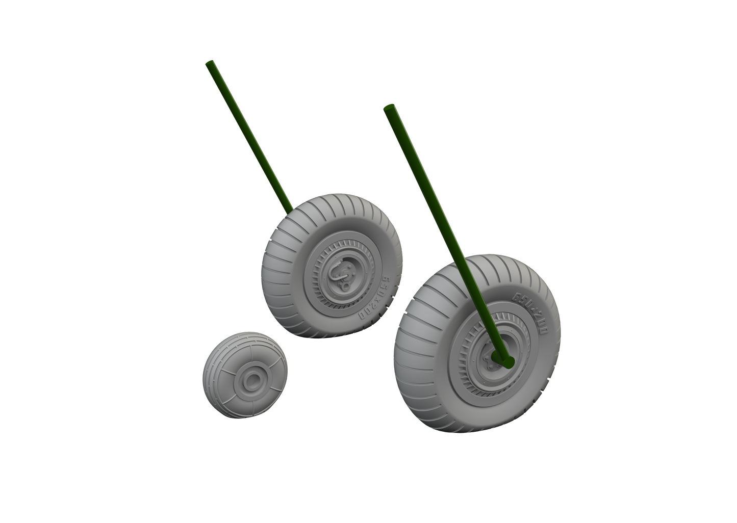 Eduard Brassin ED648821 1:48 Yakovlev Yak-9D wheels