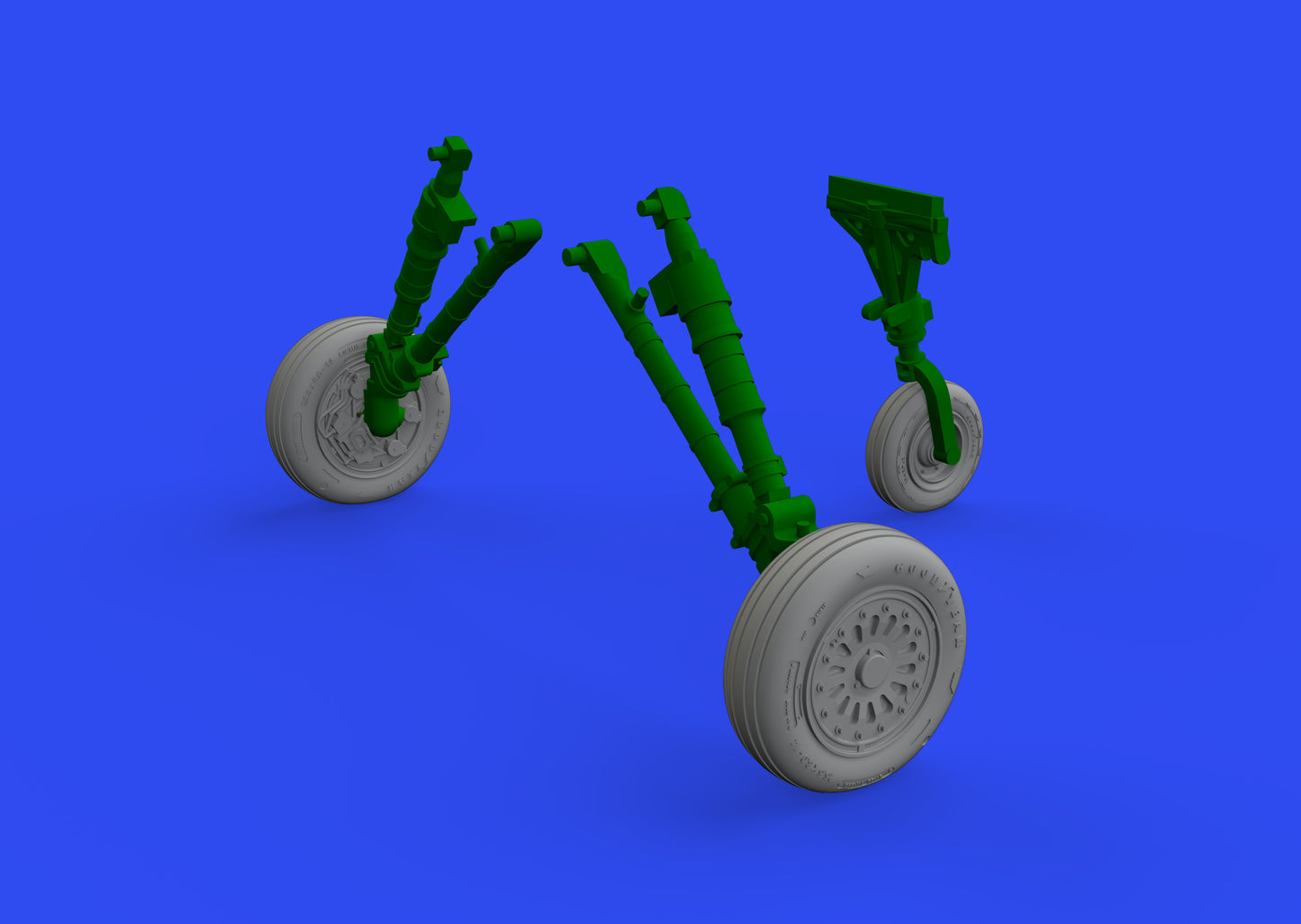 Eduard Brassin ED648822 1:48 General-Dynamics F-16A MLU wheels