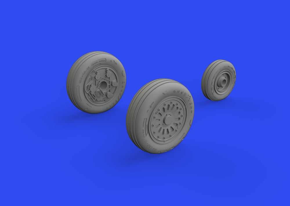 Eduard Brassin ED648822 1:48 General-Dynamics F-16A MLU wheels