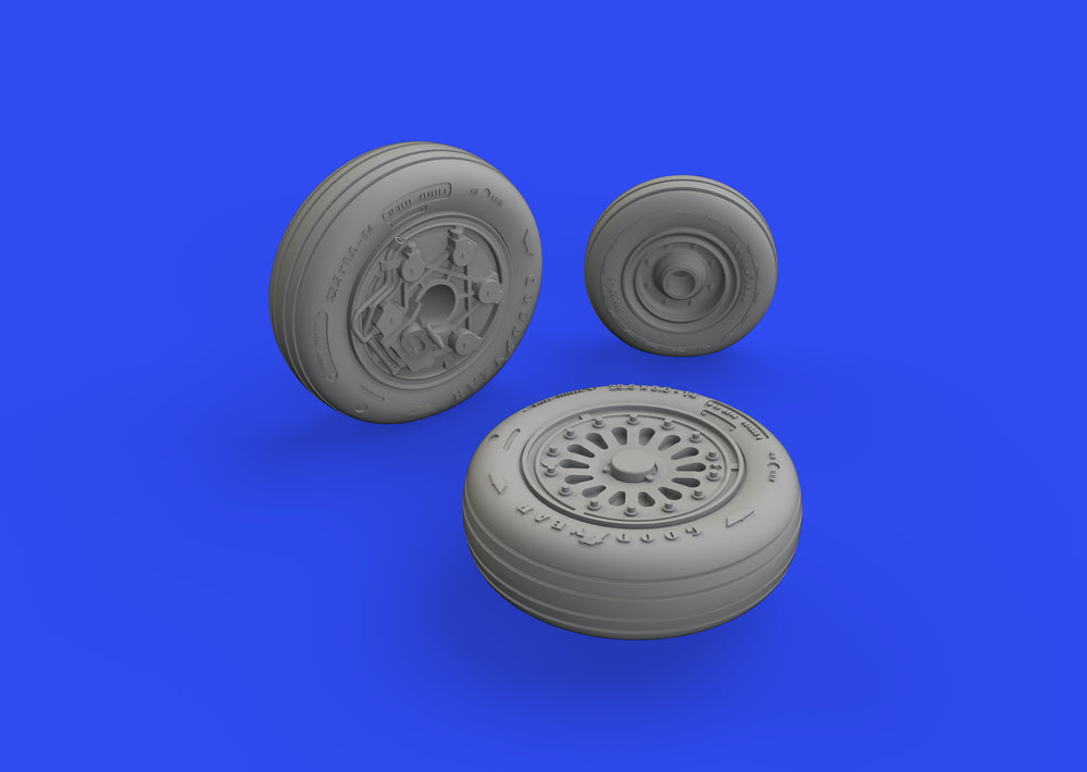 Eduard Brassin ED648822 1:48 General-Dynamics F-16A MLU wheels