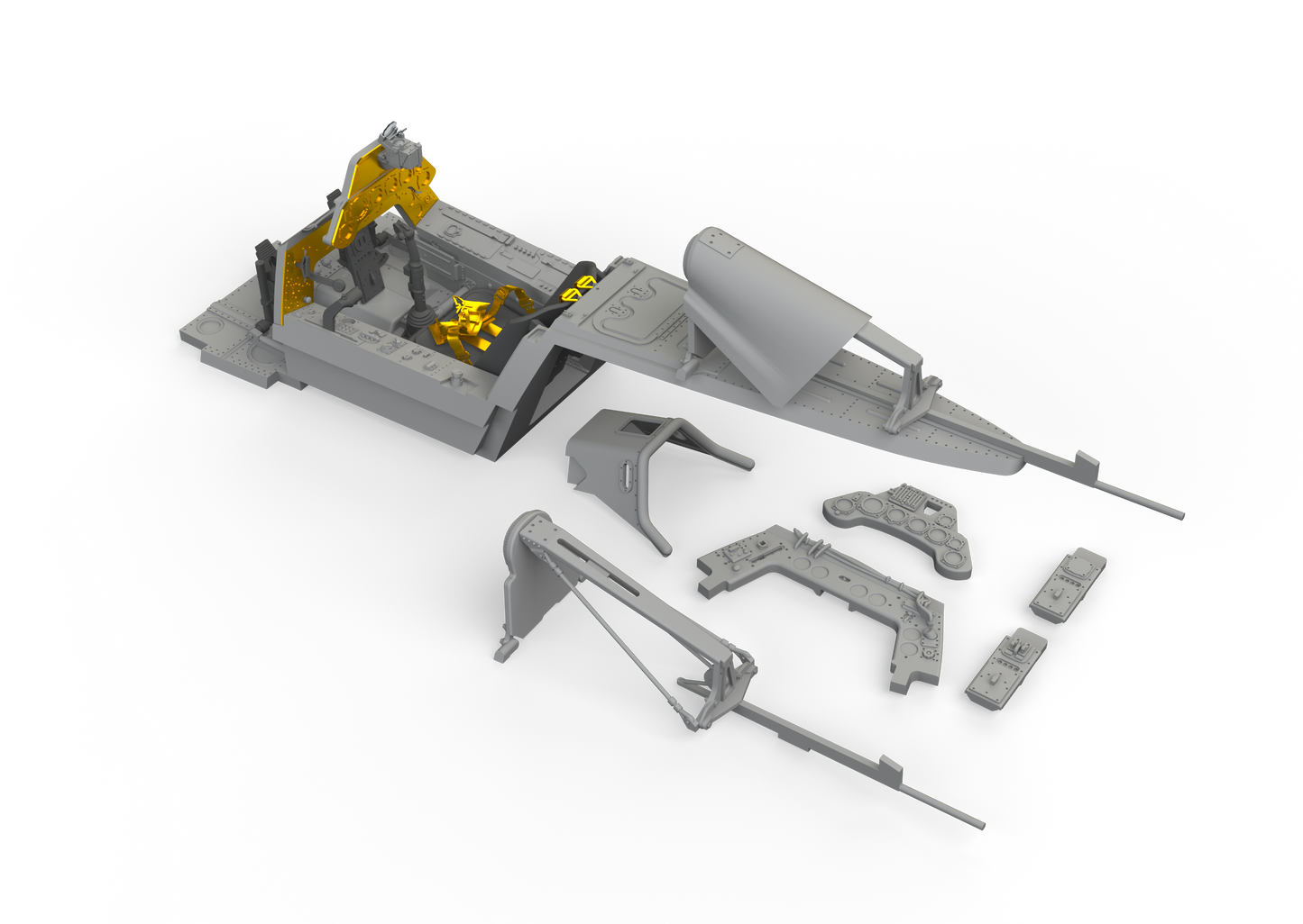 Eduard Brassin ED648824 1:48 Focke-Wulf Fw-190F-8 cockpit