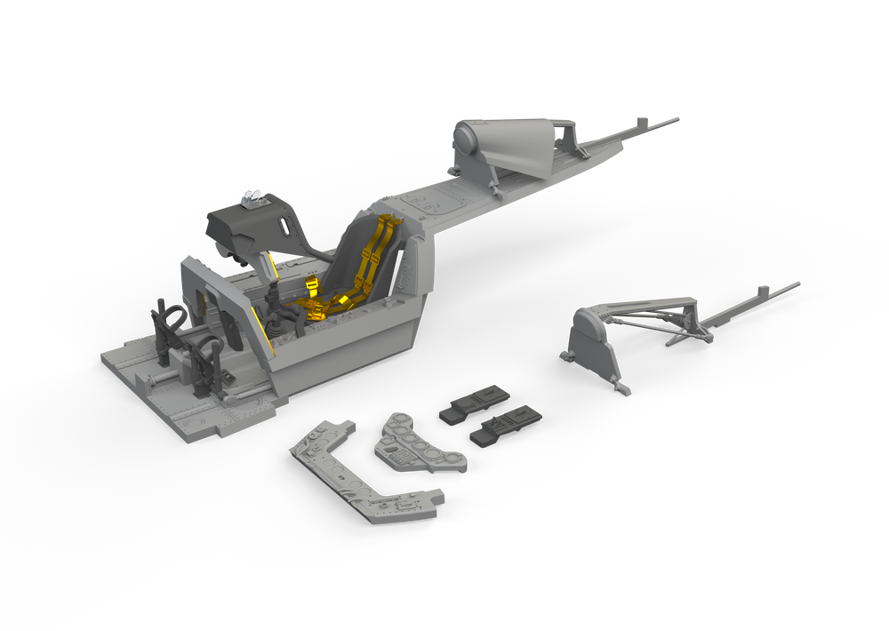 Eduard Brassin ED648824 1:48 Focke-Wulf Fw-190F-8 cockpit