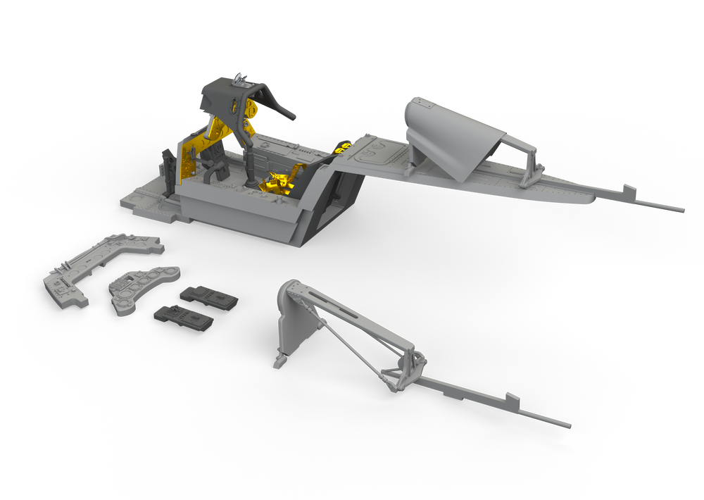 Eduard Brassin ED648824 1:48 Focke-Wulf Fw-190F-8 cockpit