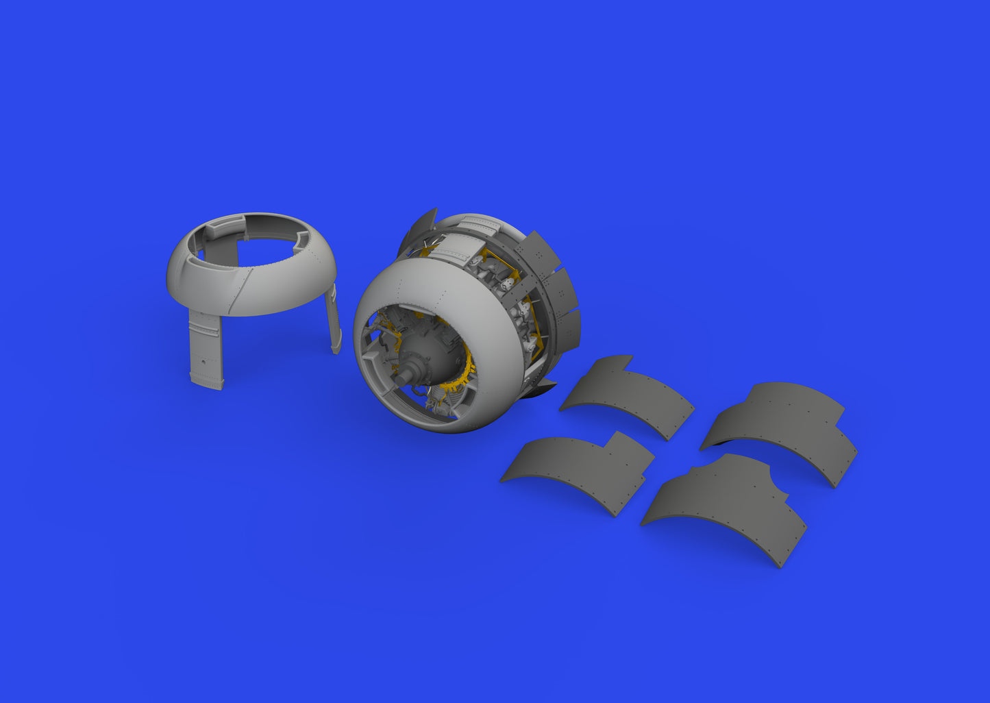 Eduard Brassin ED648826 1:48 Grumman F4F-3 Wildcat engine late