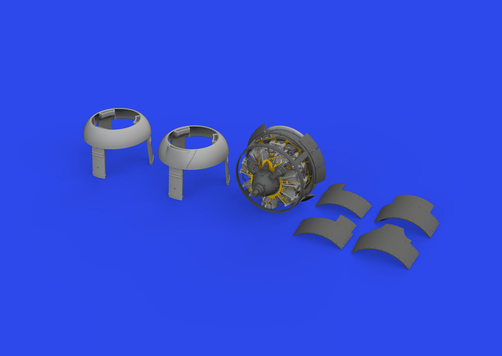 Eduard Brassin ED648826 1:48 Grumman F4F-3 Wildcat engine late