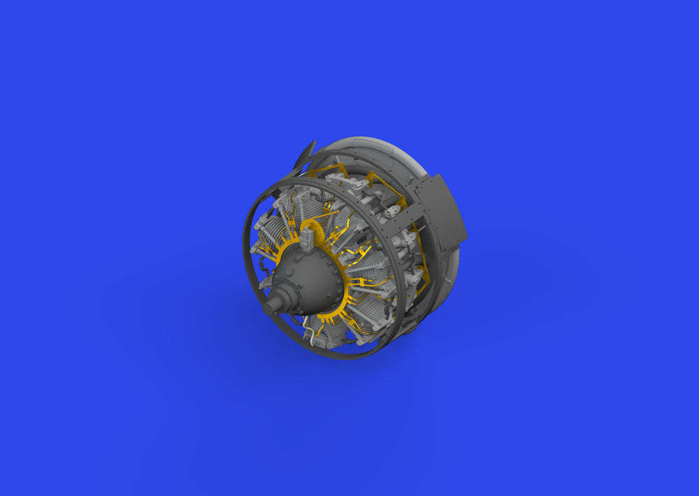 Eduard Brassin ED648827 1:48 Grumman F4F-3A Wildcat engine