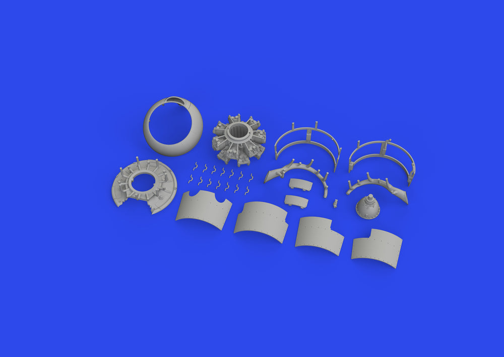 Eduard Brassin ED648827 1:48 Grumman F4F-3A Wildcat engine