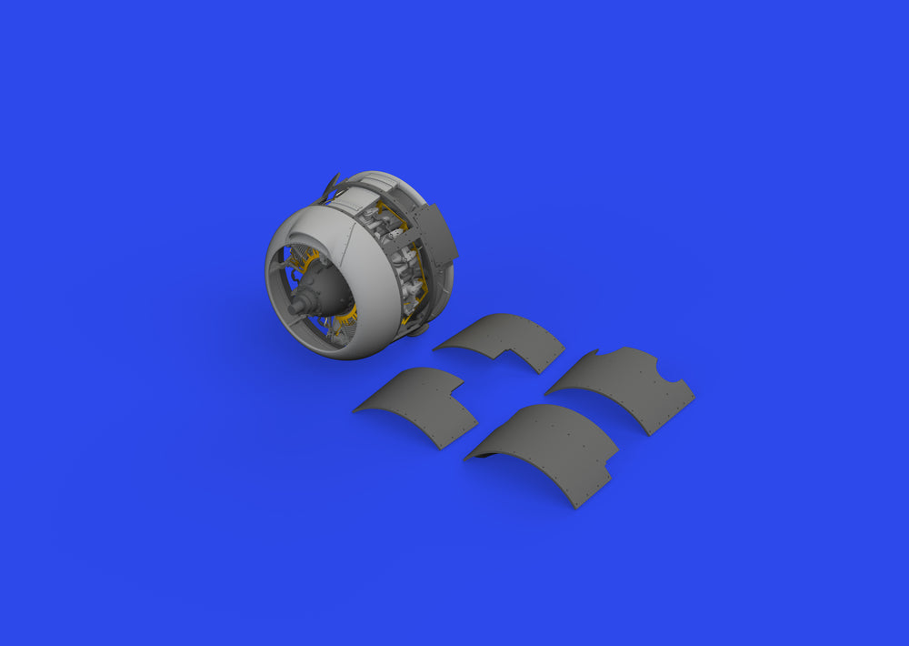 Eduard Brassin ED648827 1:48 Grumman F4F-3A Wildcat engine