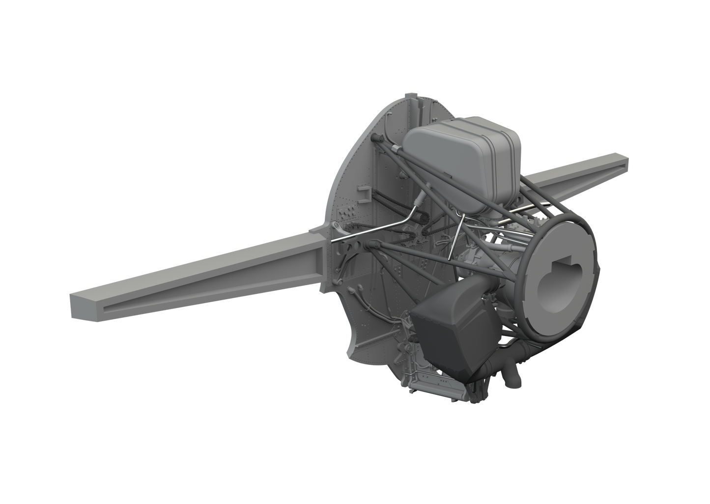 Eduard Brassin ED648829 1:48 Grumman F4F-4 Wildcat wheel bay