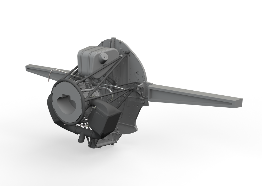 Eduard Brassin ED648829 1:48 Grumman F4F-4 Wildcat wheel bay