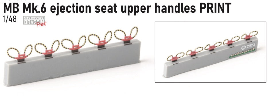 Eduard Brassin ED648834 1:48 MB Mk.6 ejection seat upper handles