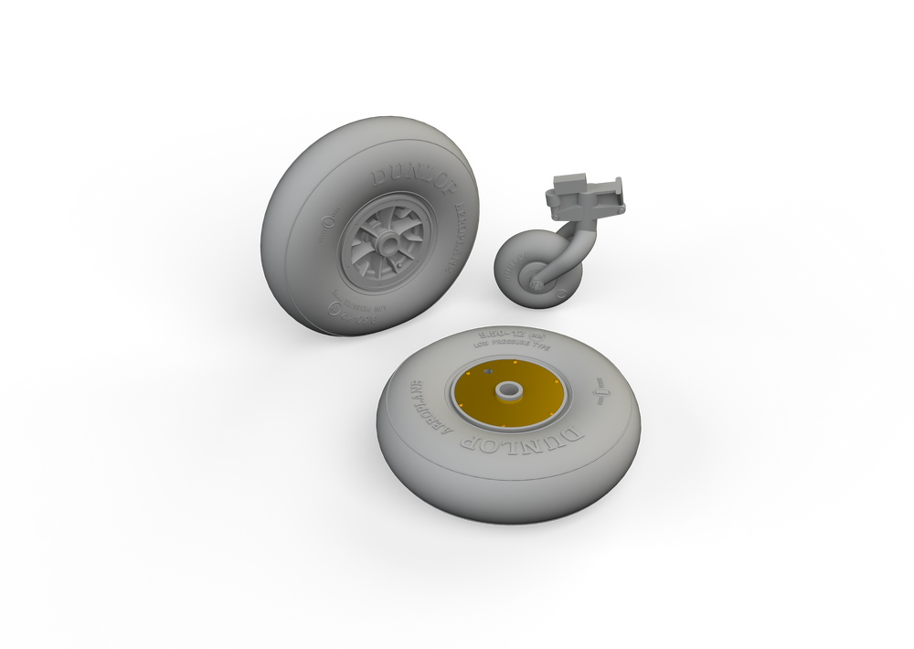 Eduard Brassin ED648835 1:48 Avro Anson Mk.I wheels