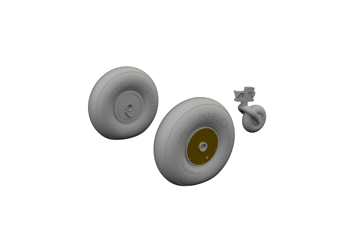Eduard Brassin ED648835 1:48 Avro Anson Mk.I wheels