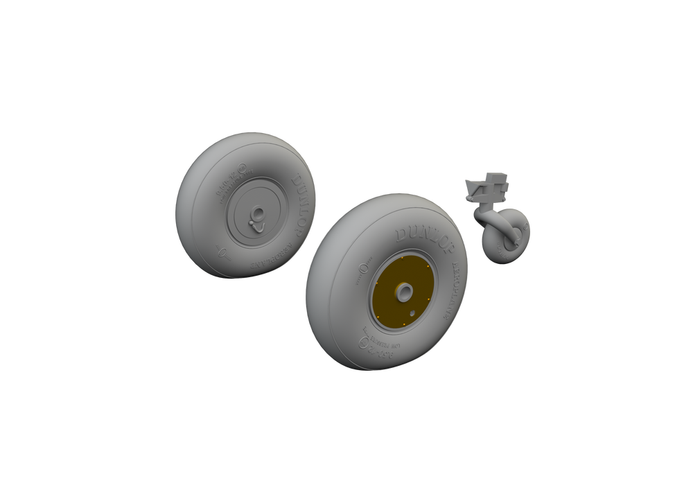 Eduard Brassin ED648835 1:48 Avro Anson Mk.I wheels