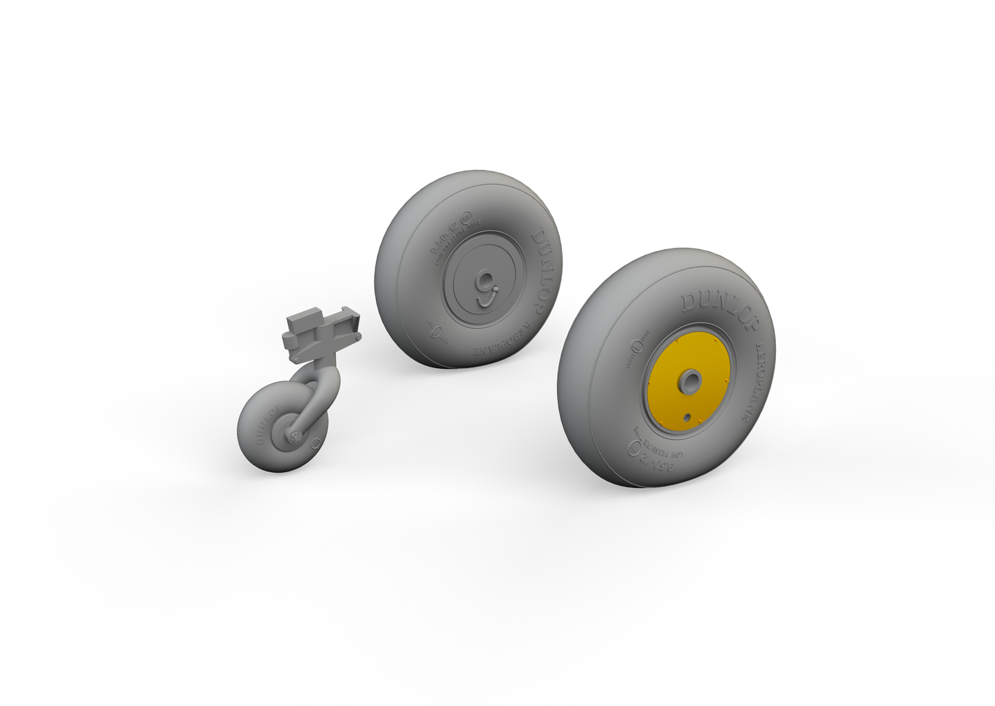 Eduard Brassin ED648835 1:48 Avro Anson Mk.I wheels