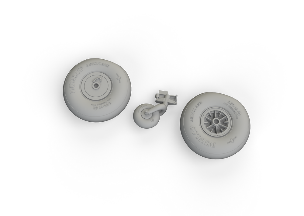 Eduard Brassin ED648835 1:48 Avro Anson Mk.I wheels