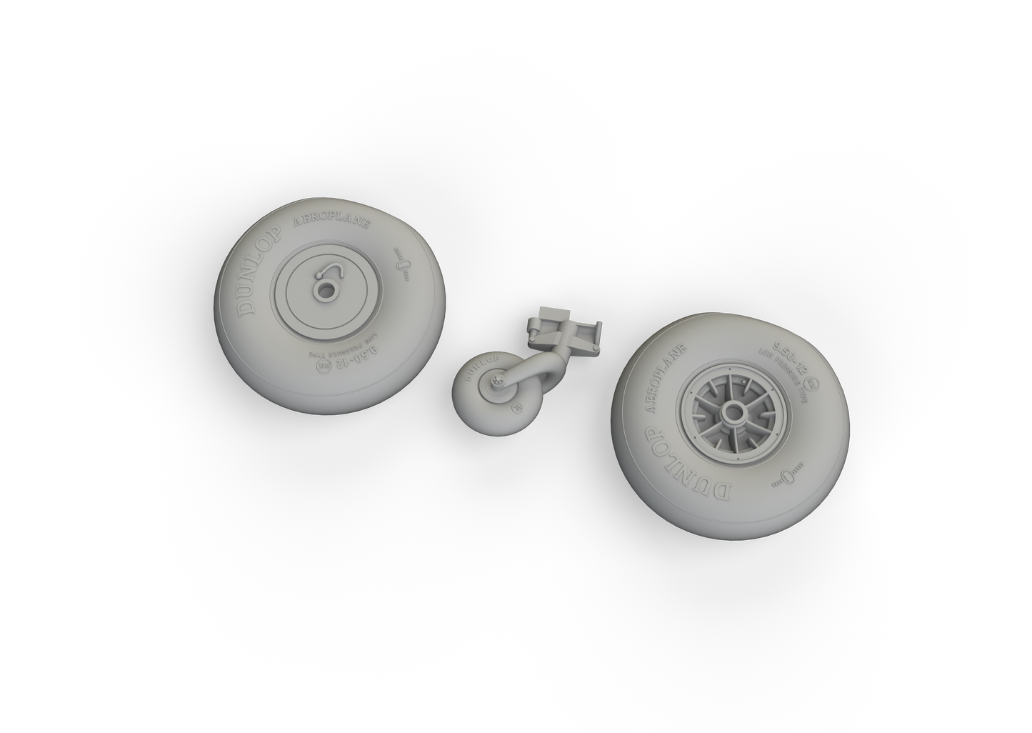 Eduard Brassin ED648835 1:48 Avro Anson Mk.I wheels