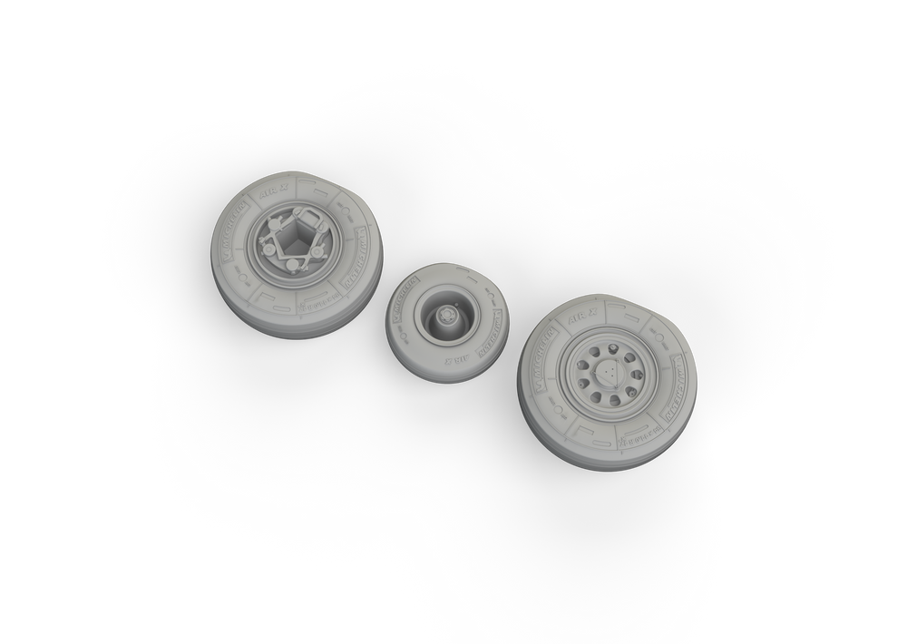 Eduard Brassin ED648839 1:48 Lockheed-Martin F-35A Lightning II wheels