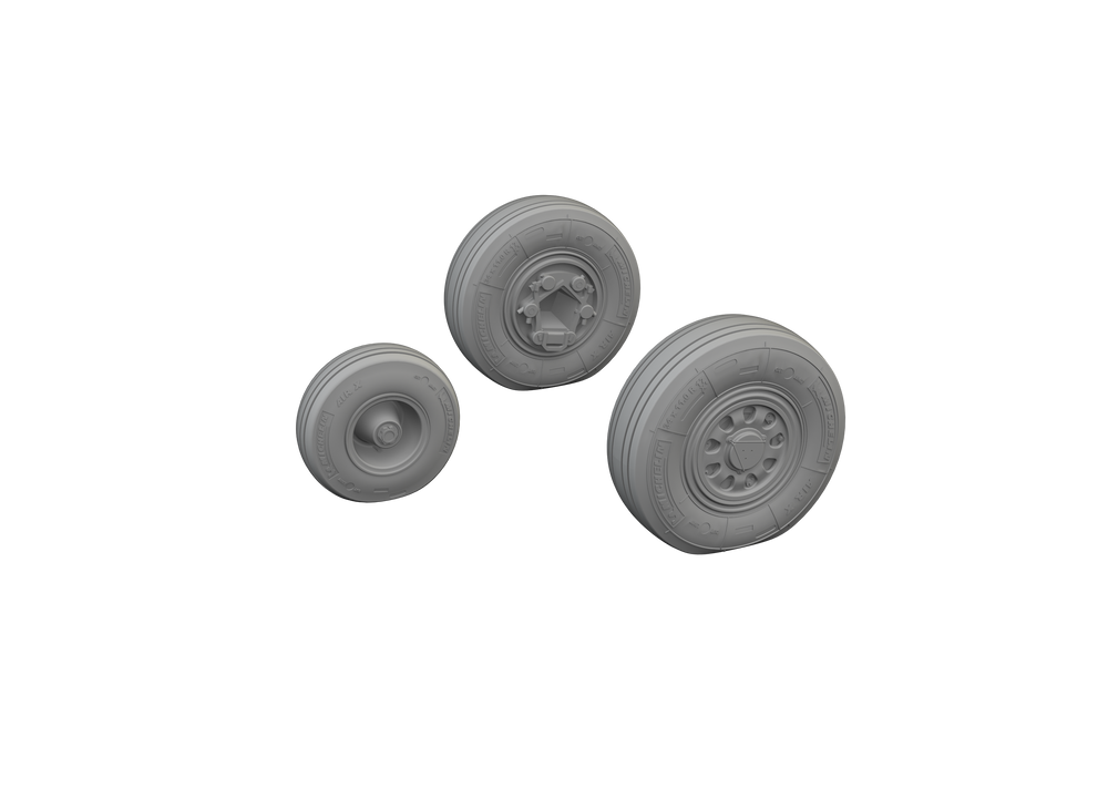 Eduard Brassin ED648839 1:48 Lockheed-Martin F-35A Lightning II wheels