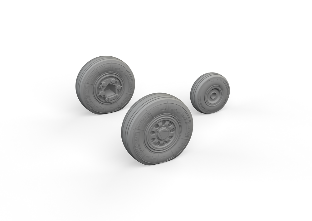 Eduard Brassin ED648839 1:48 Lockheed-Martin F-35A Lightning II wheels
