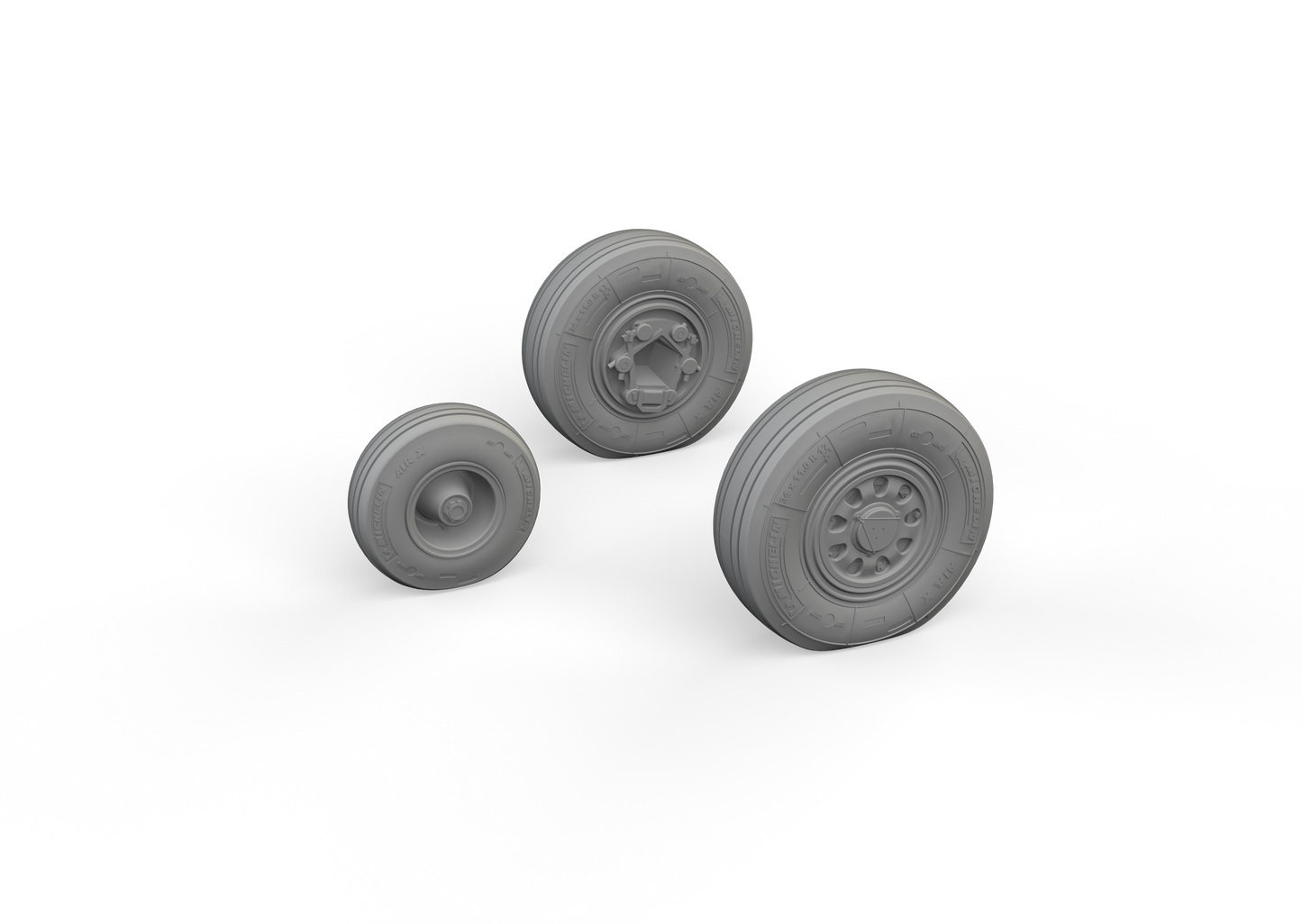 Eduard Brassin ED648839 1:48 Lockheed-Martin F-35A Lightning II wheels