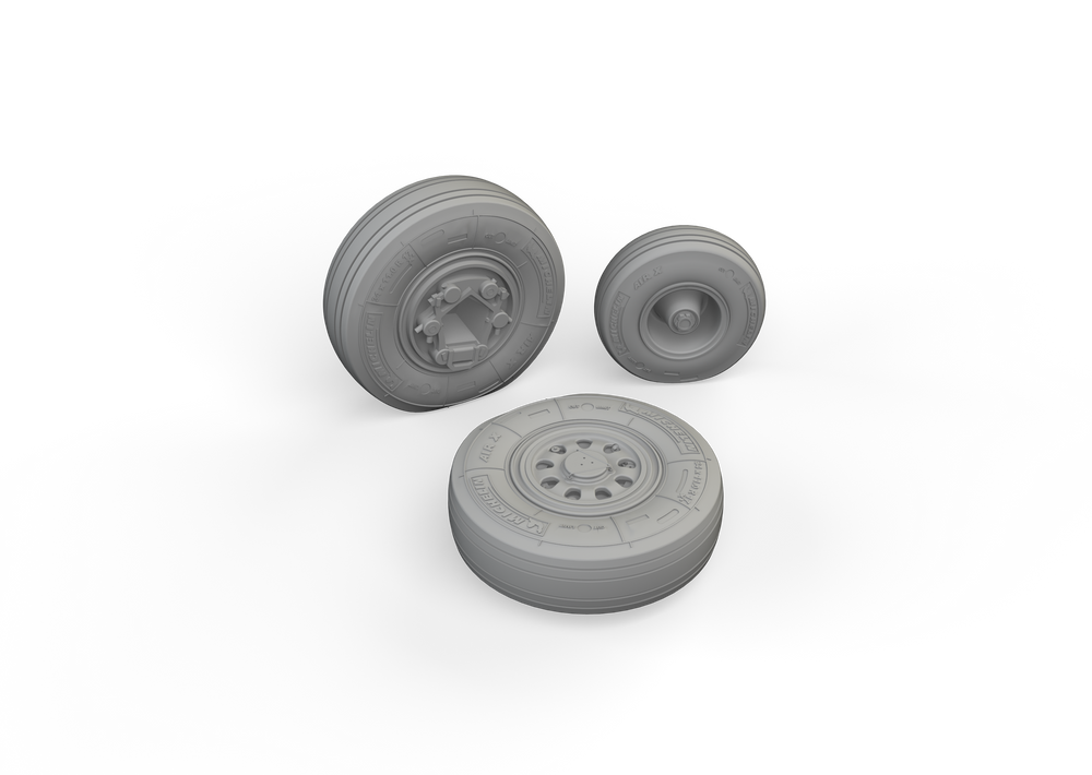 Eduard Brassin ED648839 1:48 Lockheed-Martin F-35A Lightning II wheels