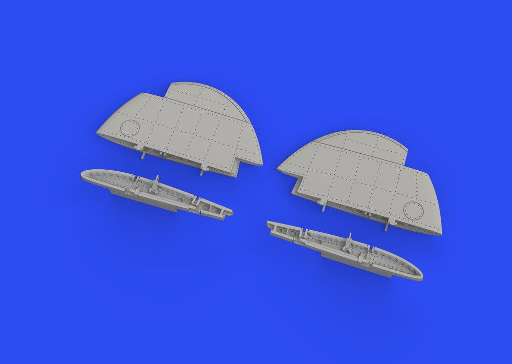 Eduard Brassin ED648848 1:48 Nakajima A6M2-N Rufe folding wingtips