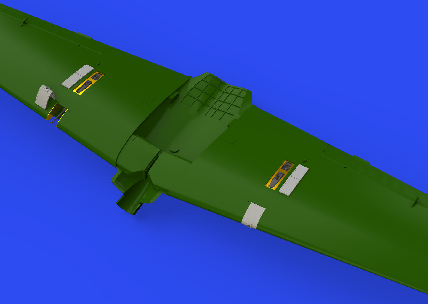 Eduard Brassin ED648849 1:48 Nakajima A6M2-N Rufe gun bays
