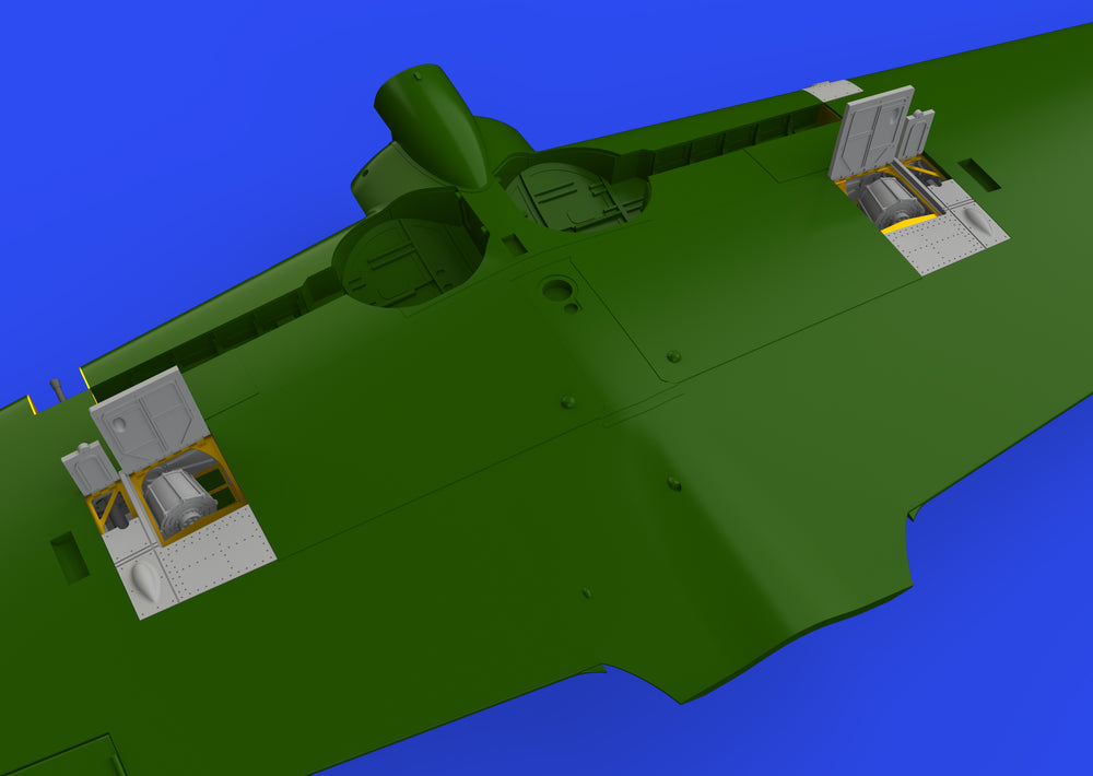 Eduard Brassin ED648849 1:48 Nakajima A6M2-N Rufe gun bays