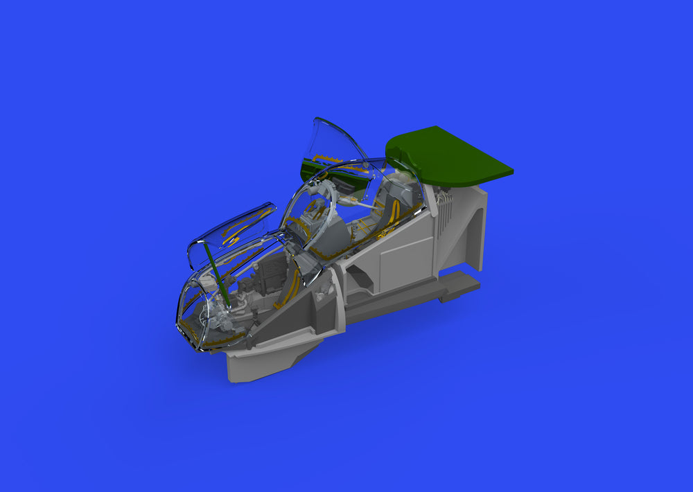 Eduard Brassin ED648857 1:48 Mil Mi-24V cockpit turquoise