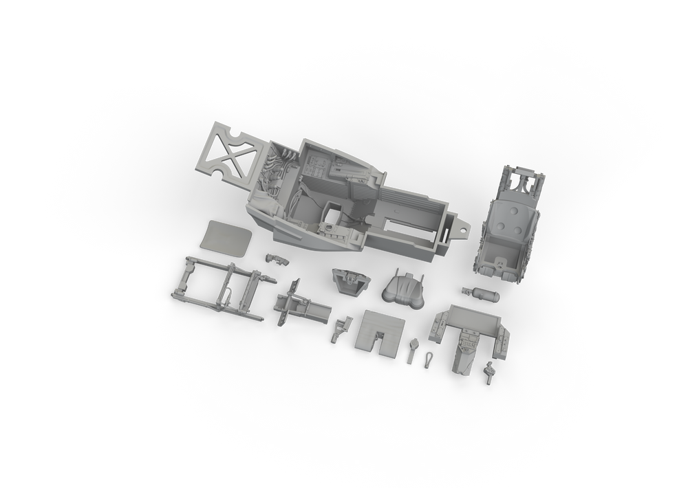 Eduard Brassin ED648859 1:48 Lockheed-Martin F-35A Lightning II cockpit