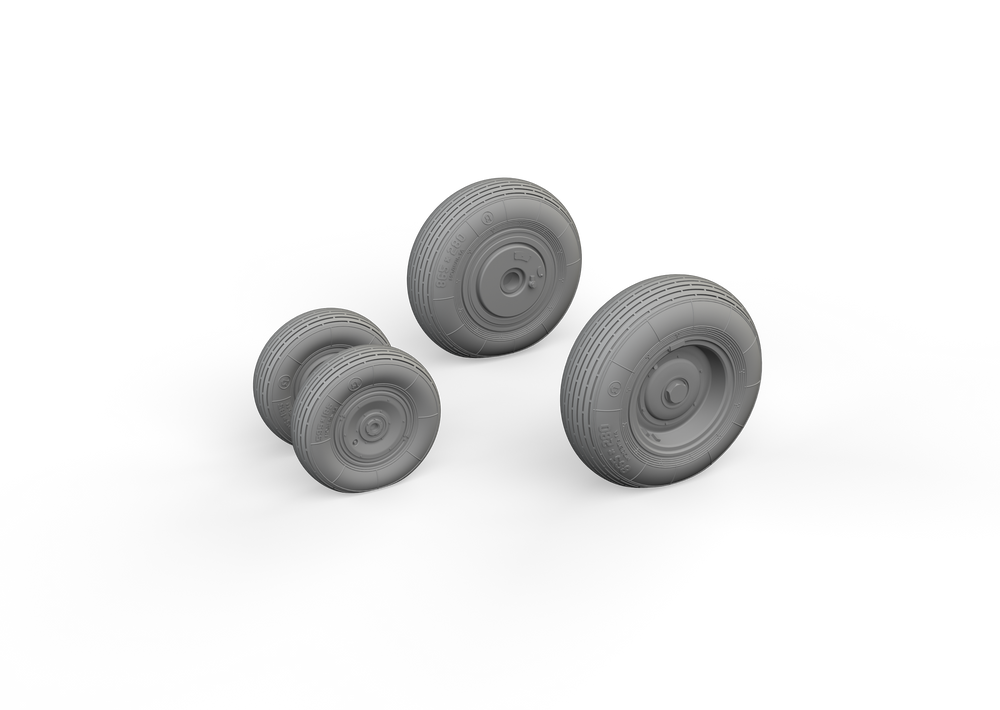 Eduard Brassin ED648864 1:48 Mil Mi-8MT wheels