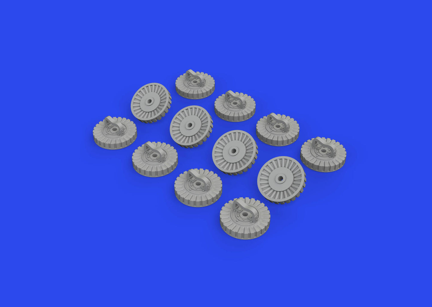 Eduard Brassin ED648867 1:48 Lewis 47-cartridges ammo magazines