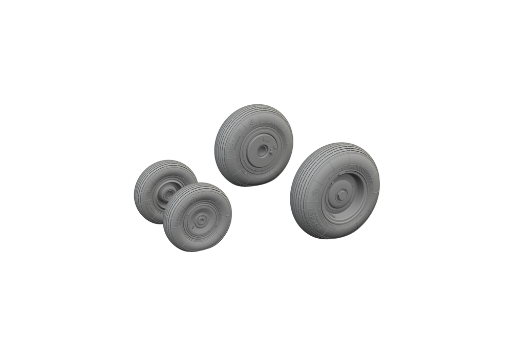 Eduard Brassin ED648868 1:48 Mil Mi-8MT wheels