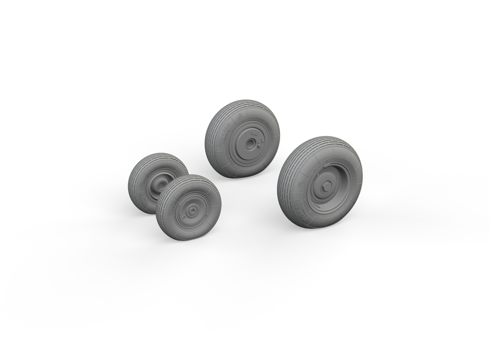 Eduard Brassin ED648868 1:48 Mil Mi-8MT wheels